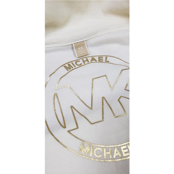 Michael Kors Zip Up Crushed Velvet JackeT NWOT - Picture 3 of 4